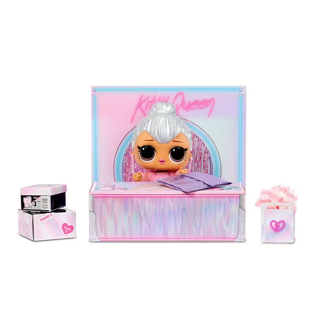 Набор с мега-куклой L.O.L. Surprise! серии Big B.B.Doll" – Королева Китти"