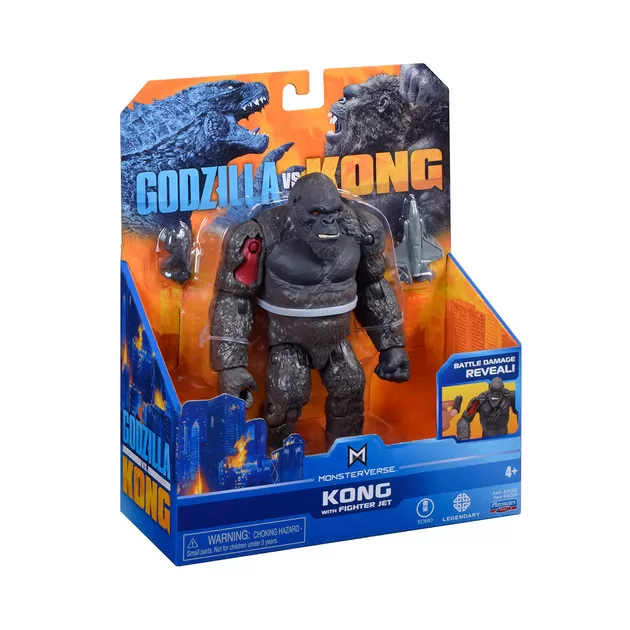 Фигурка Godzilla vs. Kong – Конг с истребителем