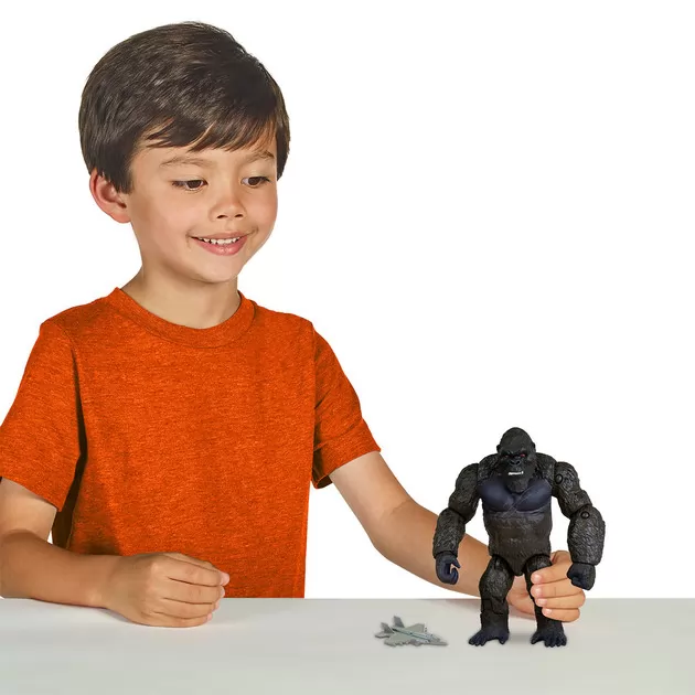 Фигурка Godzilla vs. Kong – Конг с истребителем