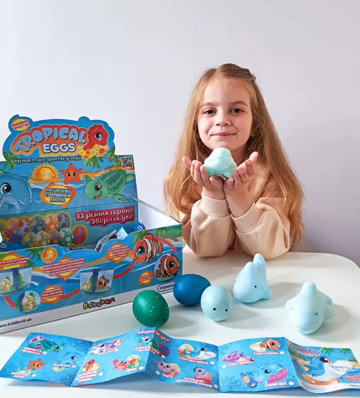 Растущая игрушка в яйце «Tropical Eggs» - Жители тропических морей - 77-CN-2020_9.jpg - № 9