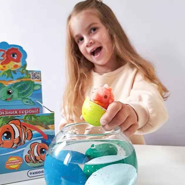 Растущая игрушка в яйце «Tropical Eggs» - Жители тропических морей