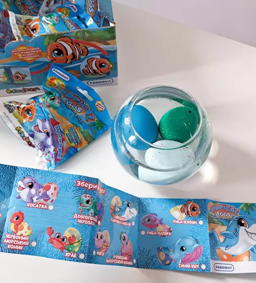 Растущая игрушка в яйце «Tropical Eggs» - Жители тропических морей - 77-CN-2020_5.jpg - № 5