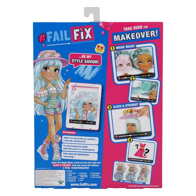 Игровой набор с куклой Failfix -  Красотка Арти