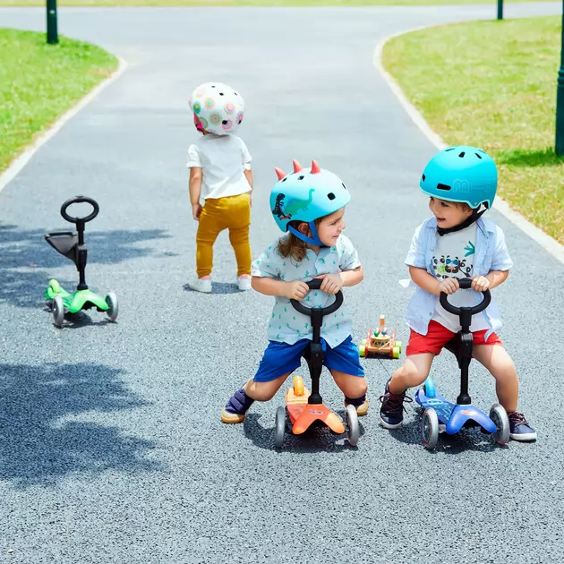 Самокат MICRO серии Mini 3in1 Deluxe" – Синий"