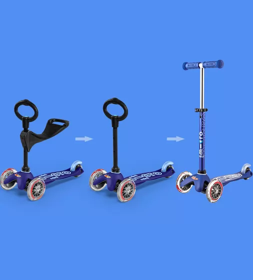 Самокат MICRO серии Mini 3in1 Deluxe" – Синий" - MMD014_15.jpg - № 15
