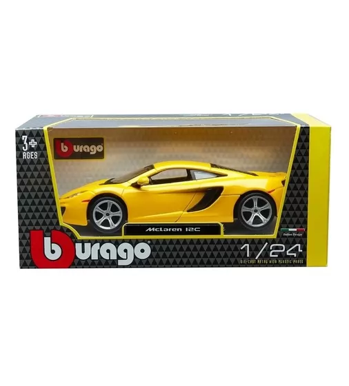 Автомодель - Mclaren Mp4-12C (ассорти оранжевый металлик, желтый металлик, 1:24) - 18-21074_12.jpg - № 12