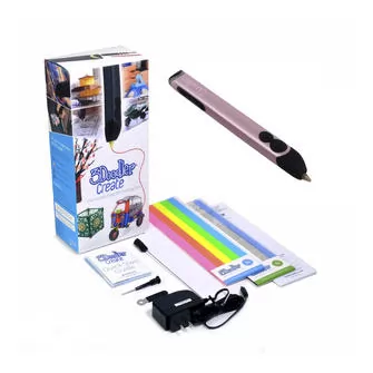 Профессиональная 3D-Ручка 3Doodler Create - Розовый Металлик