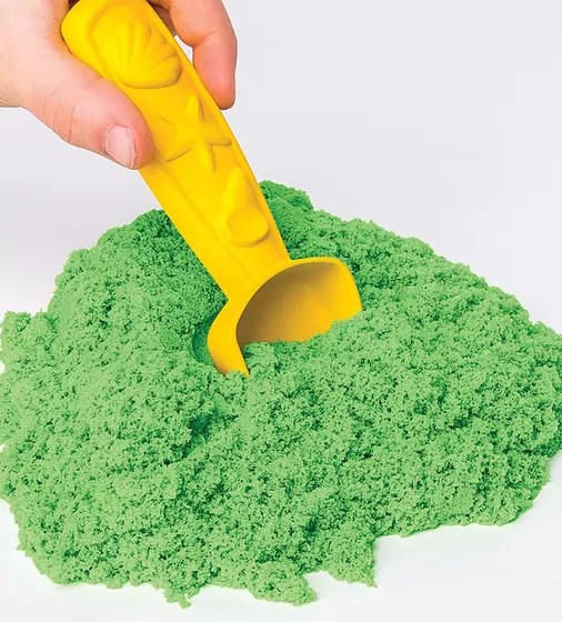 Набор Песка Для Творчества - Kinetic Sand Замок Из Песка (Зеленый) - 71402G_4.jpg - № 4