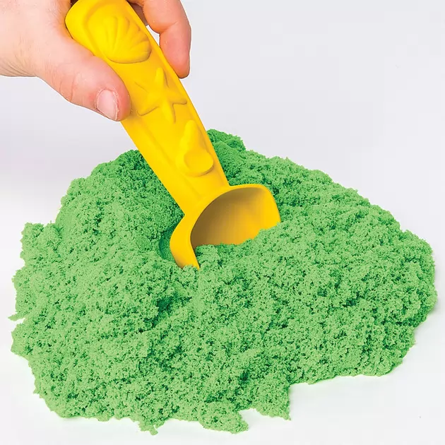 Набор Песка Для Творчества - Kinetic Sand Замок Из Песка (Зеленый)