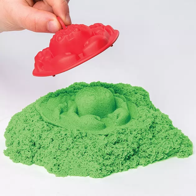 Набор Песка Для Творчества - Kinetic Sand Замок Из Песка (Зеленый)