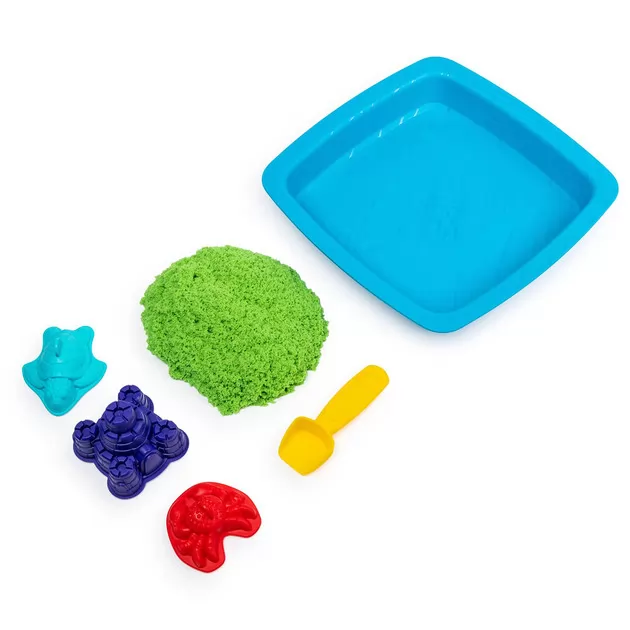 Набор Песка Для Творчества - Kinetic Sand Замок Из Песка (Зеленый)