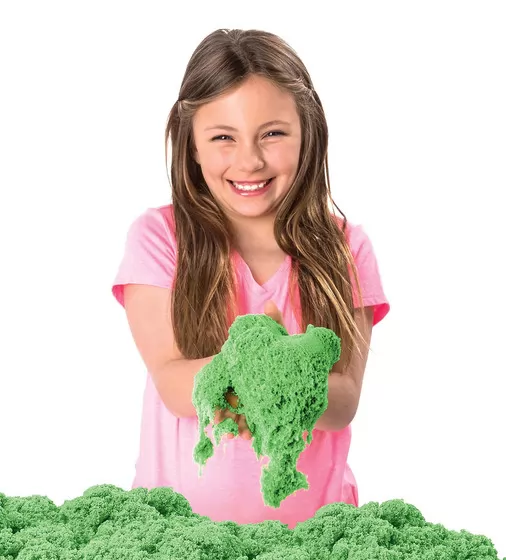 Набор Песка Для Творчества - Kinetic Sand Замок Из Песка (Зеленый) - 71402G_6.jpg - № 6
