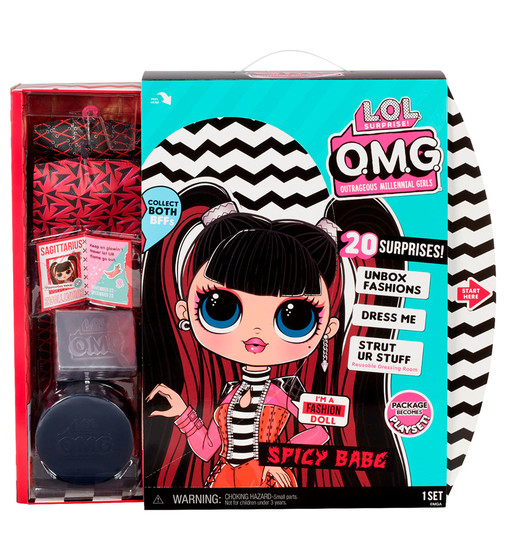 Игровой набор с куклой L.O.L. Surprise! серии O.M.G." S4 – Спайси-Леди" - 572770_3.jpg - № 3