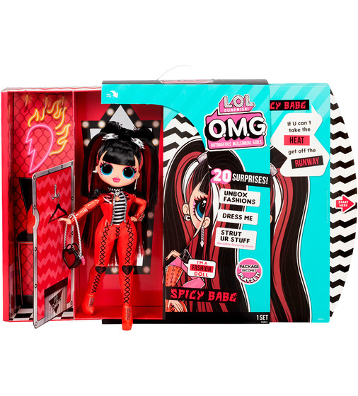Игровой набор с куклой L.O.L. Surprise! серии O.M.G." S4 – Спайси-Леди" - 572770_2.jpg - № 2