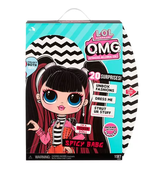 Игровой набор с куклой L.O.L. Surprise! серии O.M.G." S4 – Спайси-Леди" - 572770_12.jpg - № 12