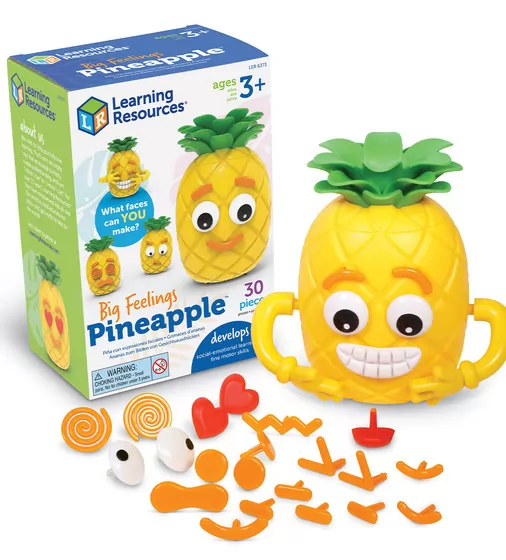 Обучающий игровой набор LEARNING RESOURCES - Big Feelings Pineapple™ (Что чувствует ананас) - LER6373_2.jpg - № 2