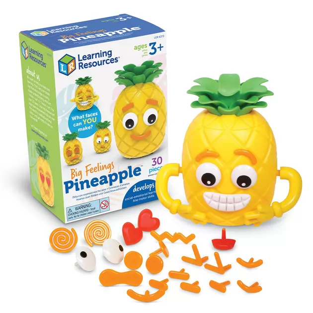 Обучающий игровой набор LEARNING RESOURCES - Big Feelings Pineapple™ (Что чувствует ананас)