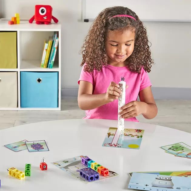 Обучающий игровой набор LEARNING RESOURCES серии Numberblocks" – Учимся  считать  Mathlink® Cubes"