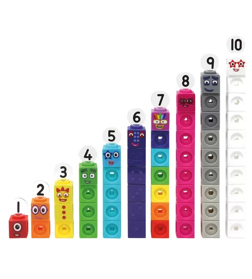 Обучающий игровой набор LEARNING RESOURCES серии Numberblocks" – Учимся  считать  Mathlink® Cubes" - LSP0949-UK_5.jpg - № 5