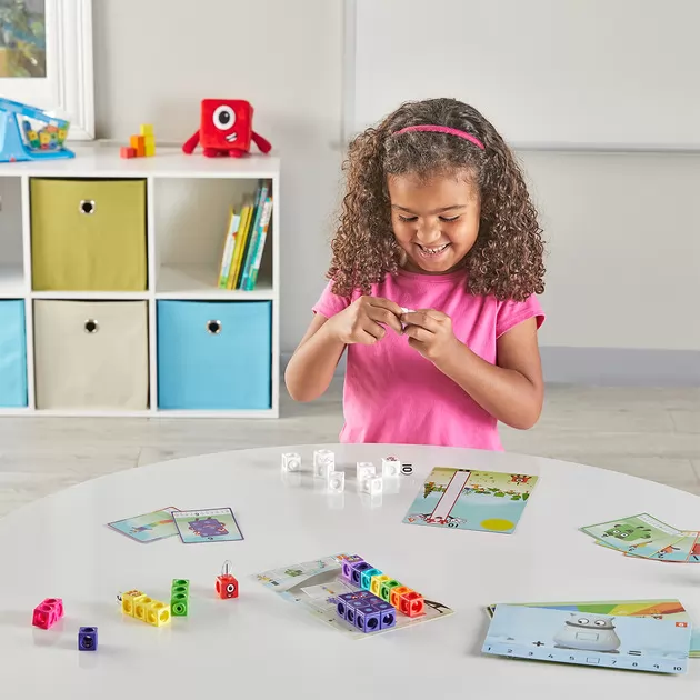 Обучающий игровой набор LEARNING RESOURCES серии Numberblocks" – Учимся  считать  Mathlink® Cubes"