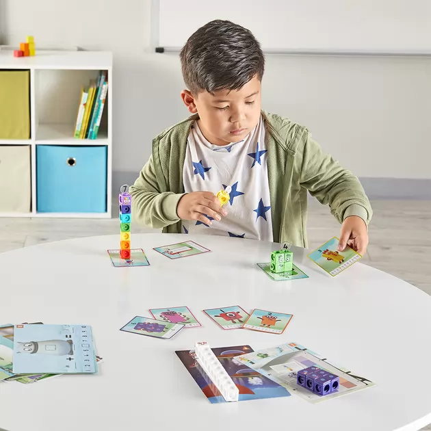 Обучающий игровой набор LEARNING RESOURCES серии Numberblocks" – Учимся  считать  Mathlink® Cubes"