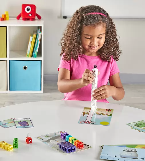 Обучающий игровой набор LEARNING RESOURCES серии Numberblocks" – Учимся  считать  Mathlink® Cubes" - LSP0949-UK_10.jpg - № 10