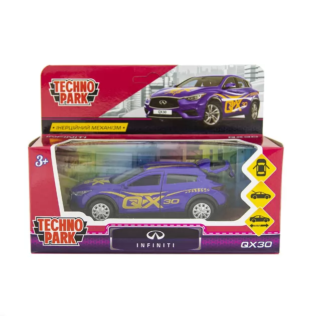 Автомодель GLAMCAR - INFINITI QX30 (фиолетовый)