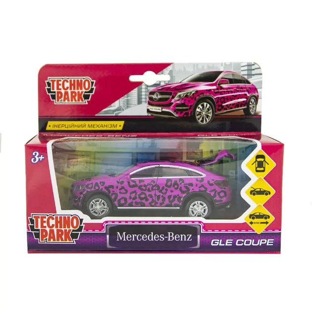 Автомодель GLAMCAR - MERCEDES-BENZ GLE COUPE (розовый)
