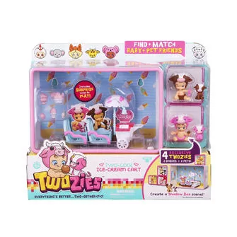 Игровой набор TWOZIES S1 - ТЕЛЕЖКА С МОРОЖЕНЫМ