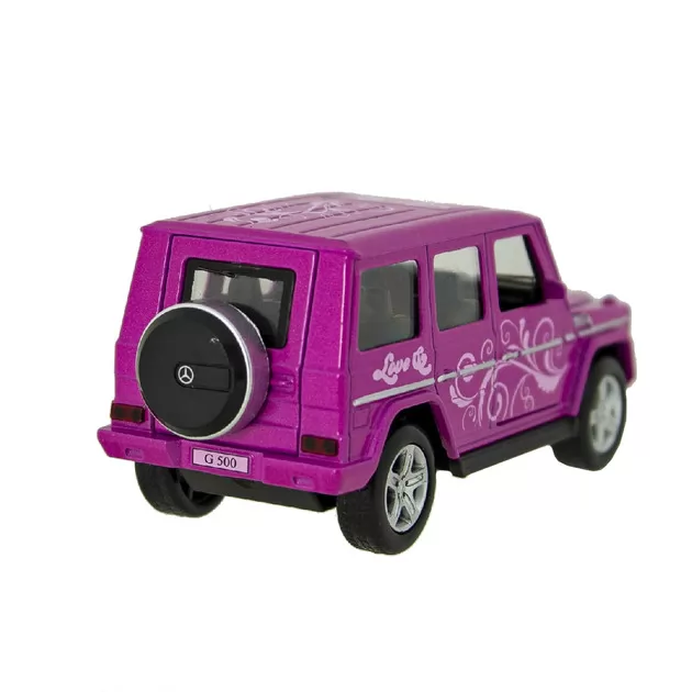 Автомодель GLAMCAR - MERCEDES-BENZ G-CLASS (фиолетовый)