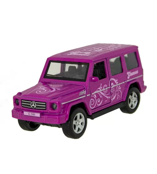 Автомодель GLAMCAR - MERCEDES-BENZ G-CLASS (фиолетовый) - GCLASS-12GRL-LIL_1.jpg - № 1