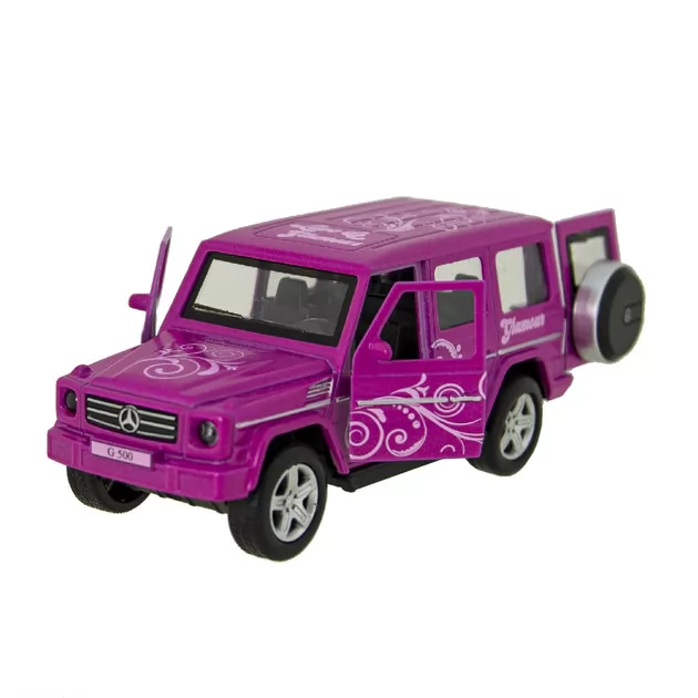 Автомодель GLAMCAR - MERCEDES-BENZ G-CLASS (фиолетовый)