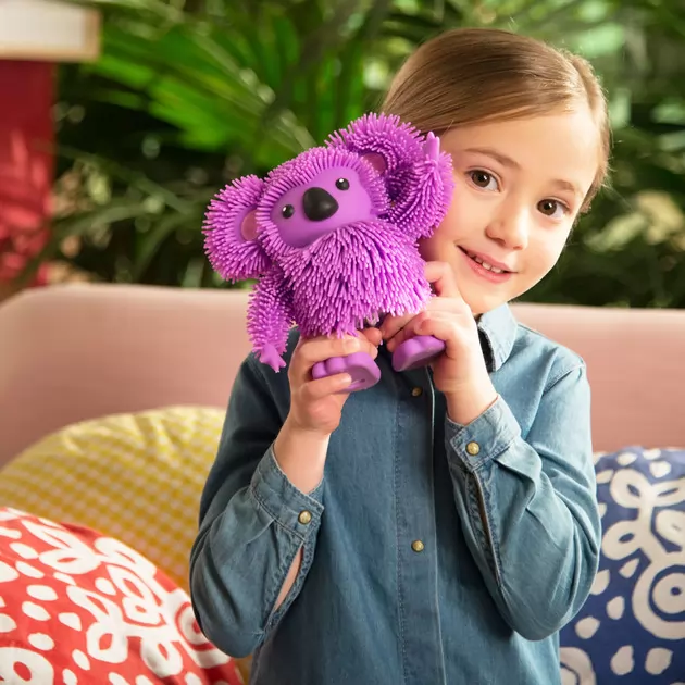 Интерактивная игрушка Jiggly Pup - Зажигательная коала (фиолетовая)