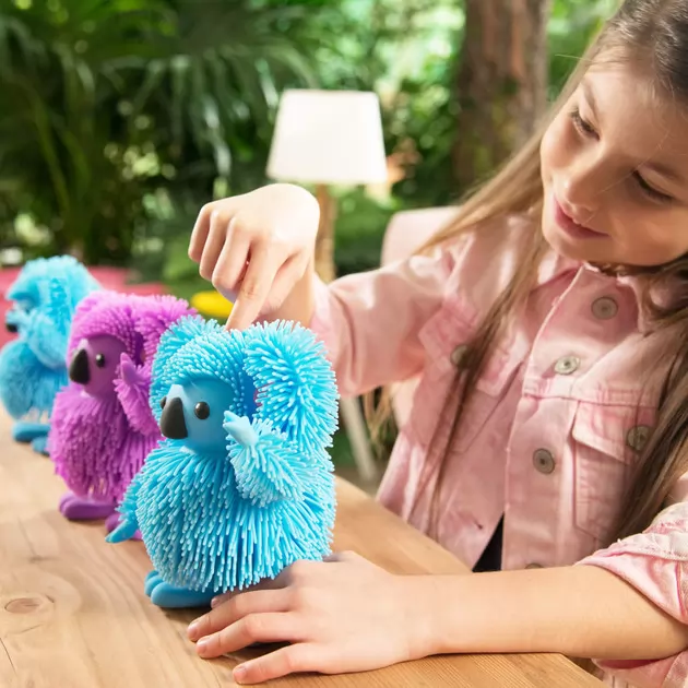 Интерактивная игрушка Jiggly Pup - Зажигательная коала (голубая)