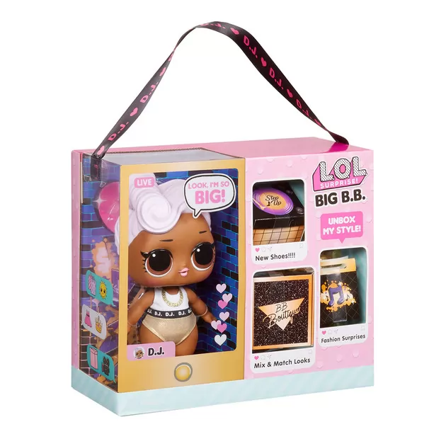 Набор с мега-куклой L.O.L. Surprise! серии Big B.B.Doll"– Диджей"