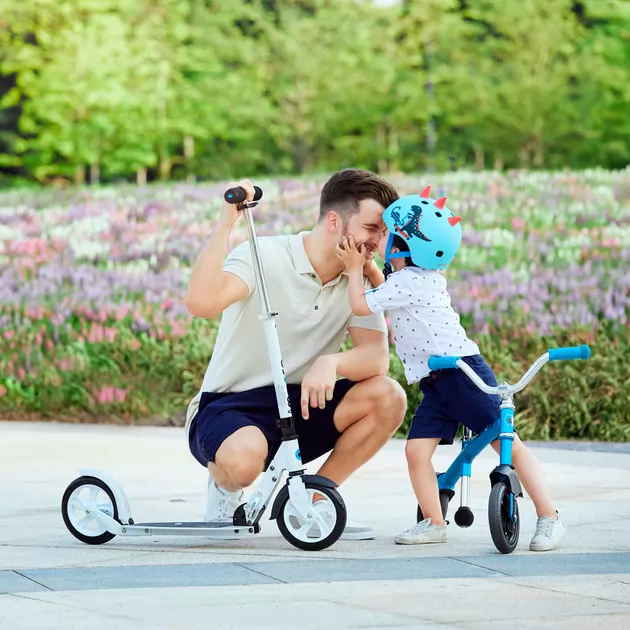 Беговел MICRO серии G-Bike Chopper Deluxe" - Аква"