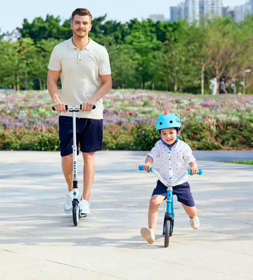 Беговел MICRO серии G-Bike Chopper Deluxe" - Аква" - GB0025_15.jpg - № 15