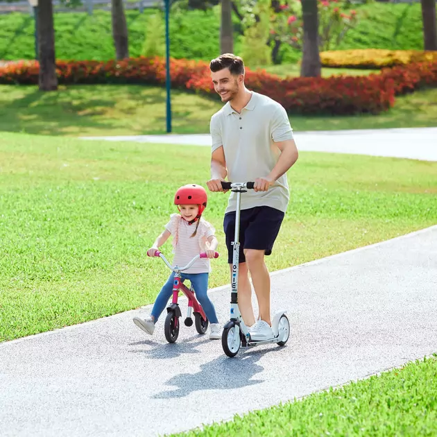 Беговел MICRO серии G-Bike Chopper Deluxe" - Розовый"