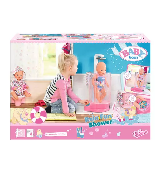 Автоматическая Душевая Кабинка Для Куклы Baby Born - Веселое Купание - 823583_12.jpg - № 12