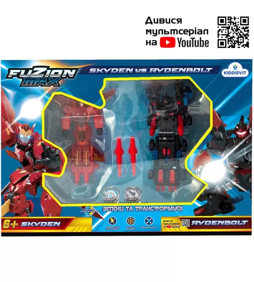 Игровой набор трансформеров FUZION MAX - Скайден и Райденболт - 54021_1.jpg - № 1