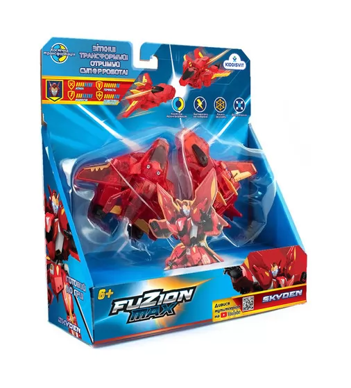 Игровой набор самолетов-трансформеров FUZION MAX - Скайден - 54001_5.jpg - № 5