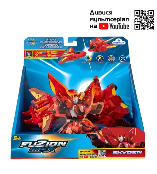 Игровой набор самолетов-трансформеров FUZION MAX - Скайден - 54001_1.jpg - № 1