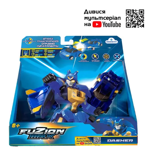 Игровой набор машинок-трансформеров FUZION MAX - Дашер - 54003_1.jpg - № 1