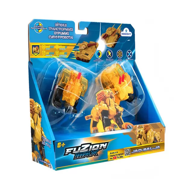 Игровой набор танков-трансформеров FUZION MAX - Джад-Бал-Джа