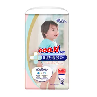 Трусики-подгузники Goo.N Plus для детей (размер 4(L), 9-14 кг, 44 шт)
