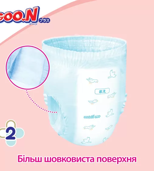 Трусики-подгузники GOO.N Plus для детей (размер 6(XXL), 13-25 кг, 28 шт) - 843351_4.jpg - № 4