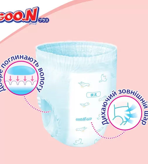 Трусики-подгузники GOO.N Plus для детей (размер 6(XXL), 13-25 кг, 28 шт) - 843351_6.jpg - № 6
