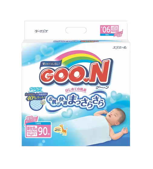 Подгузники Goo.N Для Новорожденных (Ss, До 5 Кг) - 753706_1.jpg - № 1
