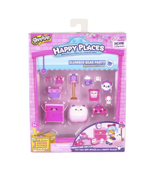 Набор Фигурок Happy Places S1 – Пижамная Вечеринка - 56392_1.jpg - № 1