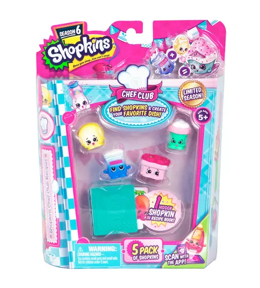 Набор Фигурок Shopkins S6 –  5 Друзей Шопкинс - 56331_1.jpg - № 1